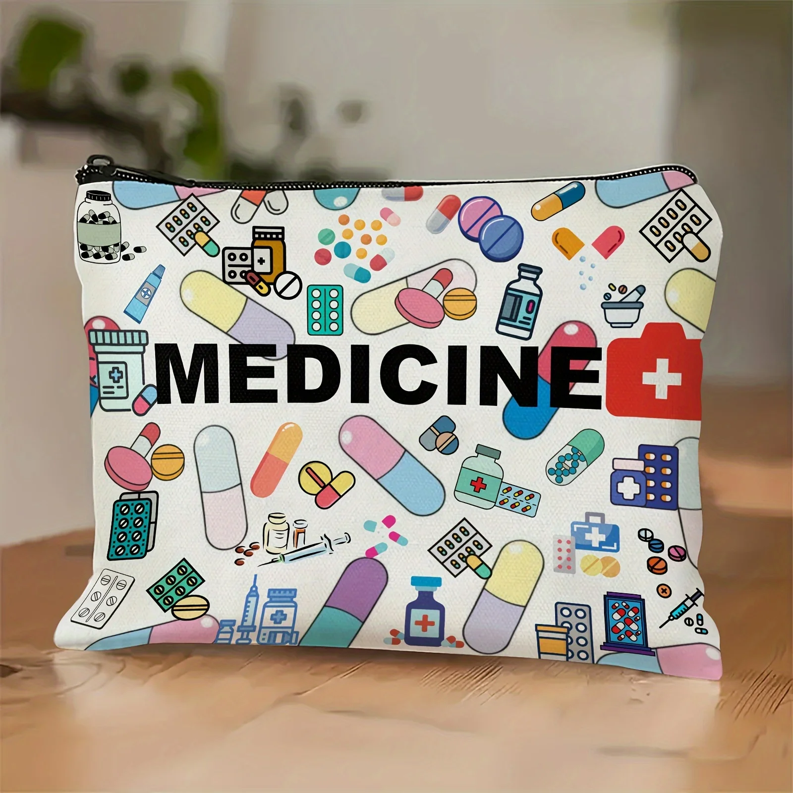 Холщовая сумка для хранения лекарств
Холщовая сумка для хранения лекарств