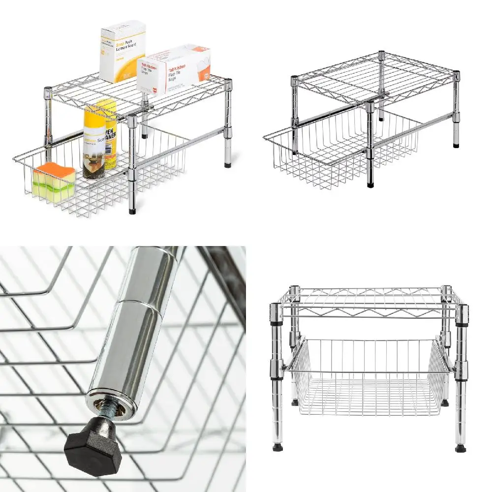 Deluxe Kitchen Storage Organizer - Airtight Food Containers, Space-Saving Dish Drainers & More
Deluxe Kitchen Storage Organizer - Airtight Food Containers, Space-Saving Dish Drainers & More