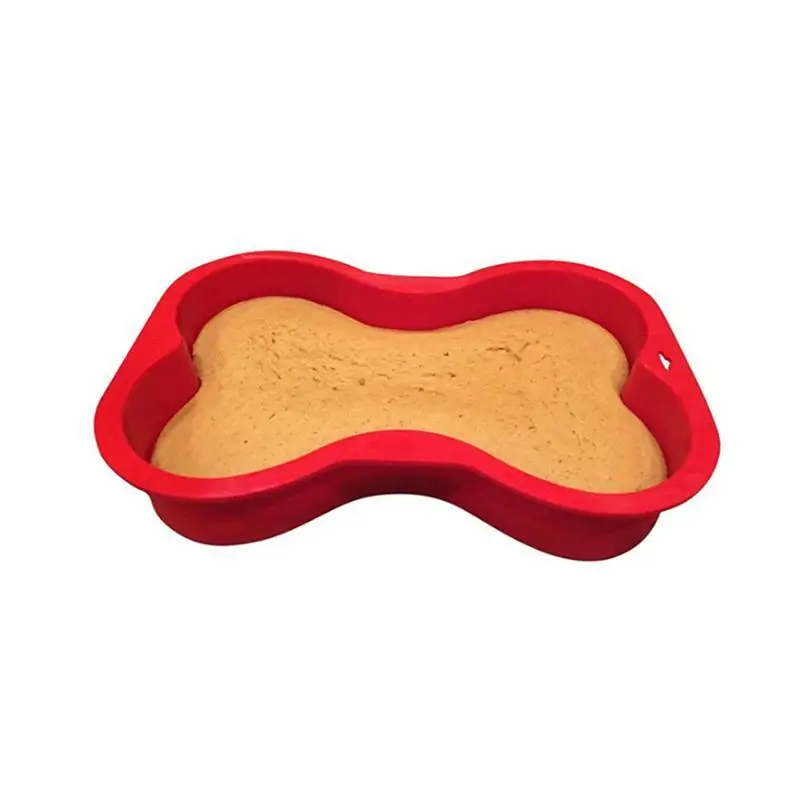 

Антипригарная силиконовая форма для выпечки в виде собаки или щенка
