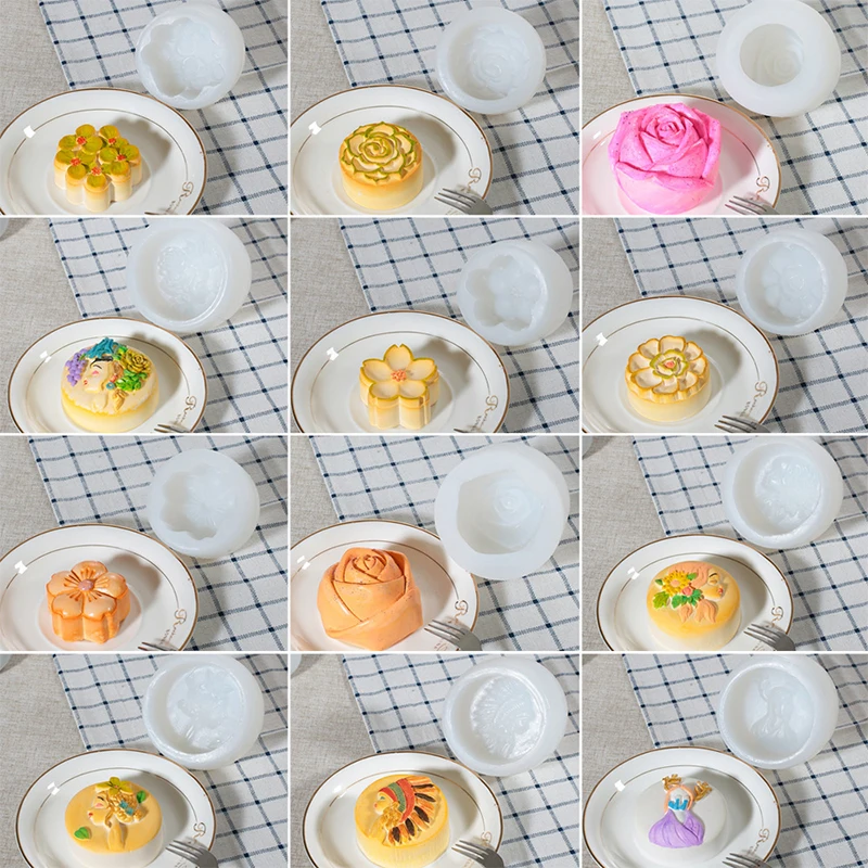 Multi-Flower Icing Mooncake Flipping Moulds DIY Chocolate Biscuit Baking Moulds Pastry Dessert Silicone Moulds Mousse Cake
Multi-Flower Icing Mooncake Flipping Moulds DIY Chocolate Biscuit Baking Moulds Pastry Dessert Silicone Moulds Mousse Cake