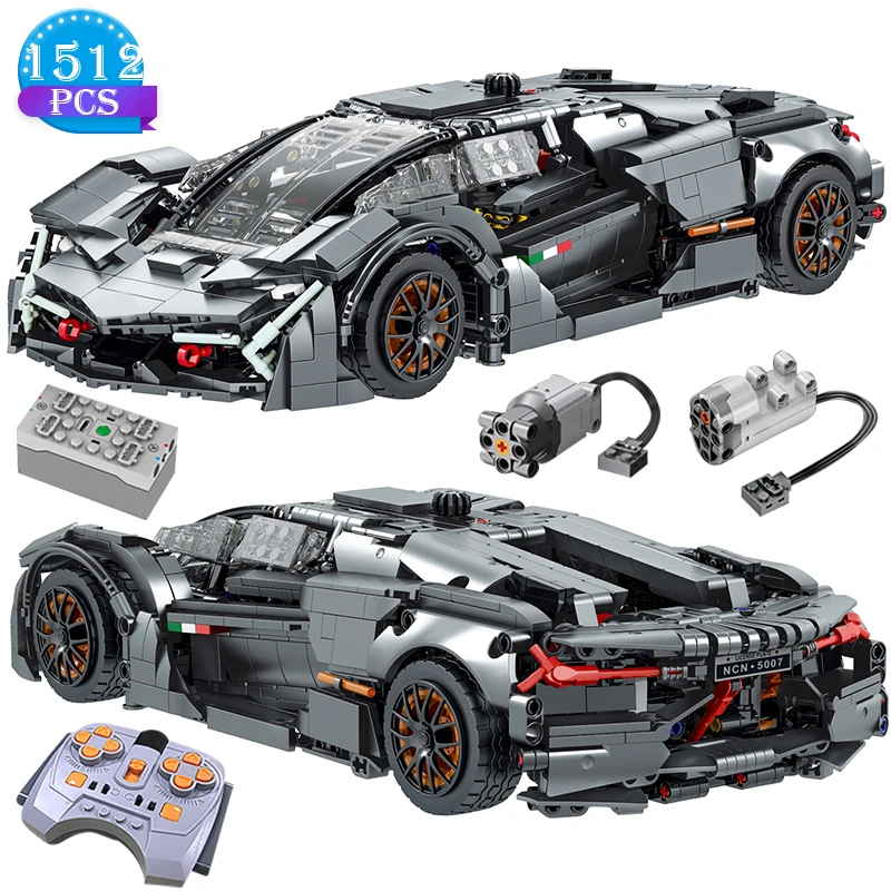 Technical Moc Black Remote Control Racing Car Building Blocks Famous Vehicle Bricks Assembly Toys Holiday Gift for Children
Technical Moc Black Remote Control Racing Car Building Blocks Famous Vehicle Bricks Assembly Toys Holiday Gift for Children