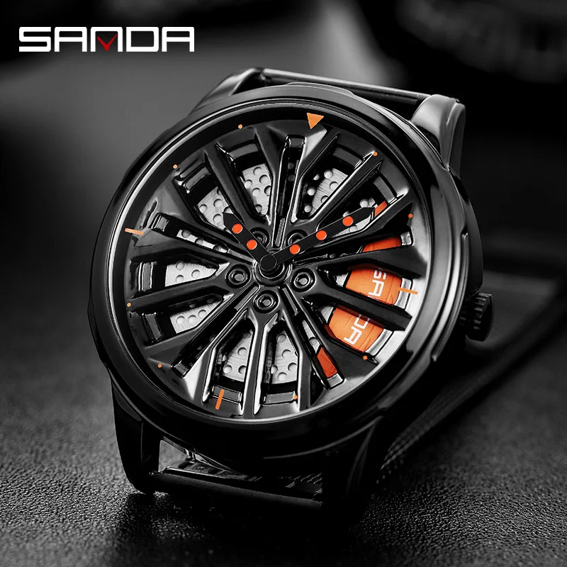 Fashion Men Car Rim Hub Watch Custom Design Wristwatch Waterproof Steel Mesh Belt Wheel Rim Rotating Dial Relogio Masculino
Fashion Men Car Rim Hub Watch Custom Design Wristwatch Waterproof Steel Mesh Belt Wheel Rim Rotating Dial Relogio Masculino