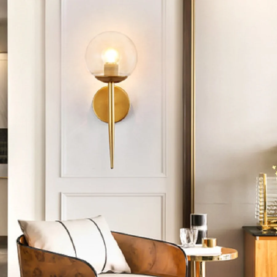 LukLoy LED Modern Ball Wall Light Glass Modern Minimalist Bedside Lamp Bedroom Wall Lamp For Living Room Sconce Light Fixture
LukLoy LED Modern Ball Wall Light Glass Modern Minimalist Bedside Lamp Bedroom Wall Lamp For Living Room Sconce Light Fixture