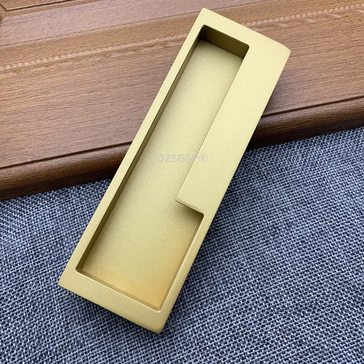Black Gold Hidden Recessed Cabinet Long Handle Interior Sliding Door Bedroom Furniture Handle Hardware
Black Gold Hidden Recessed Cabinet Long Handle Interior Sliding Door Bedroom Furniture Handle Hardware