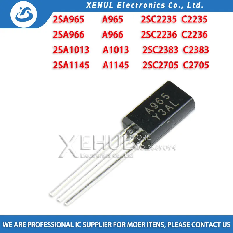 20/50PCS A965 C2235 A966 C2236 A1013 C2383 A1145 C2705 TO92L 2SA965 2SA966 2SA1013 2SA1145 Transistor TO-92L
20/50PCS A965 C2235 A966 C2236 A1013 C2383 A1145 C2705 TO92L 2SA965 2SA966 2SA1013 2SA1145 Transistor TO-92L