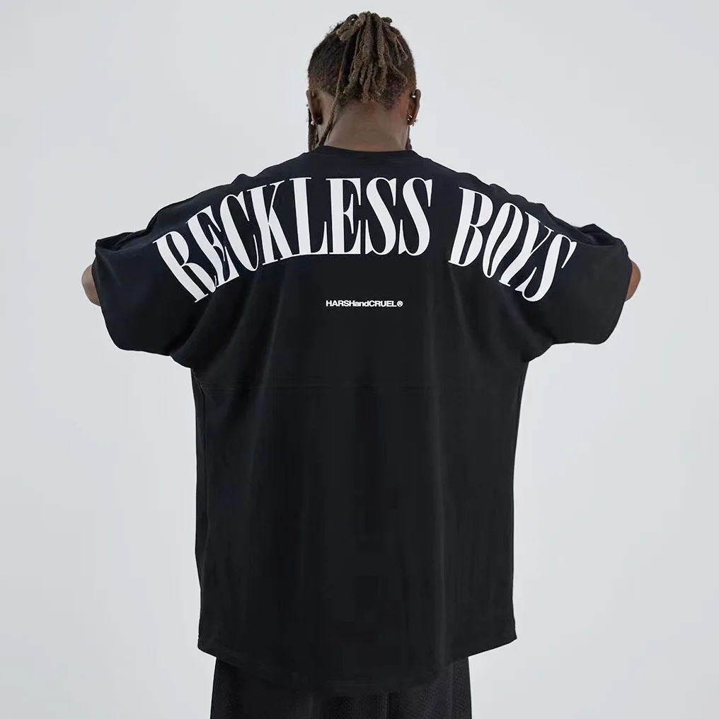 Men's Skateboard T-Shirt Loose Half Sleeve Letter Print Cotton Breathable High Street Hip Hop Casual Couple Wear Man Plus Size
Men's Skateboard T-Shirt Loose Half Sleeve Letter Print Cotton Breathable High Street Hip Hop Casual Couple Wear Man Plus Size