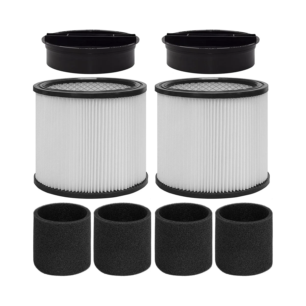 90304 Replacement Filter with Lid, Compatible for Shop-Vac 90304, 90350, 90333,5 Gallon Up Wet/Dry Vacuum Cleaners
90304 Replacement Filter with Lid, Compatible for Shop-Vac 90304, 90350, 90333,5 Gallon Up Wet/Dry Vacuum Cleaners