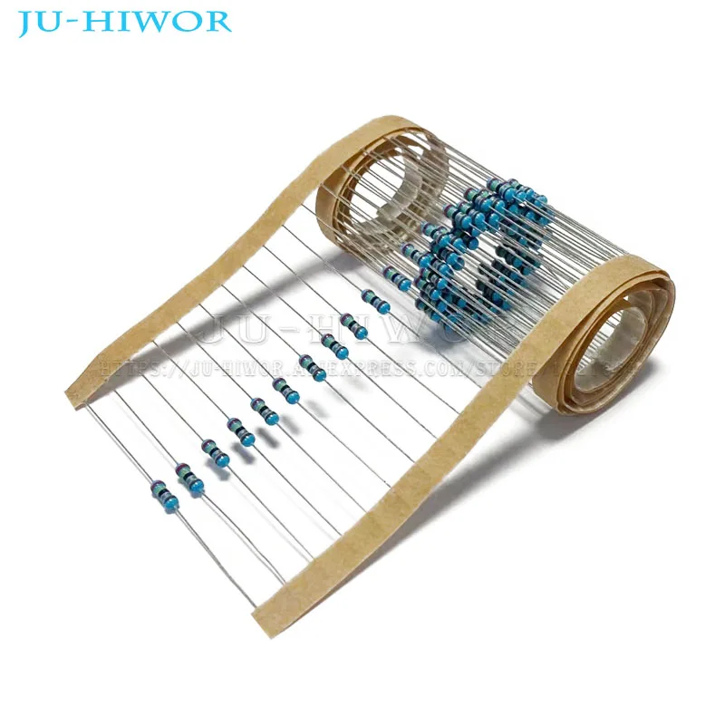 100 шт. 1/4 Вт 1% металлический пленочный резистор 0,25 Вт 0,1 0,15 1,5 100 12 33 47 68 150 240 560 3,3 1K 8,2 K 10K 100K 680K 1M 10M 22M Ом
100 шт. 1/4 Вт 1% металлический пленочный резистор 0,25 Вт 0,1 0,15 1,5 100 12 33 47 68 150 240 560 3,3 1K 8,2 K 10K 100K 680K 1M 10M 22M Ом