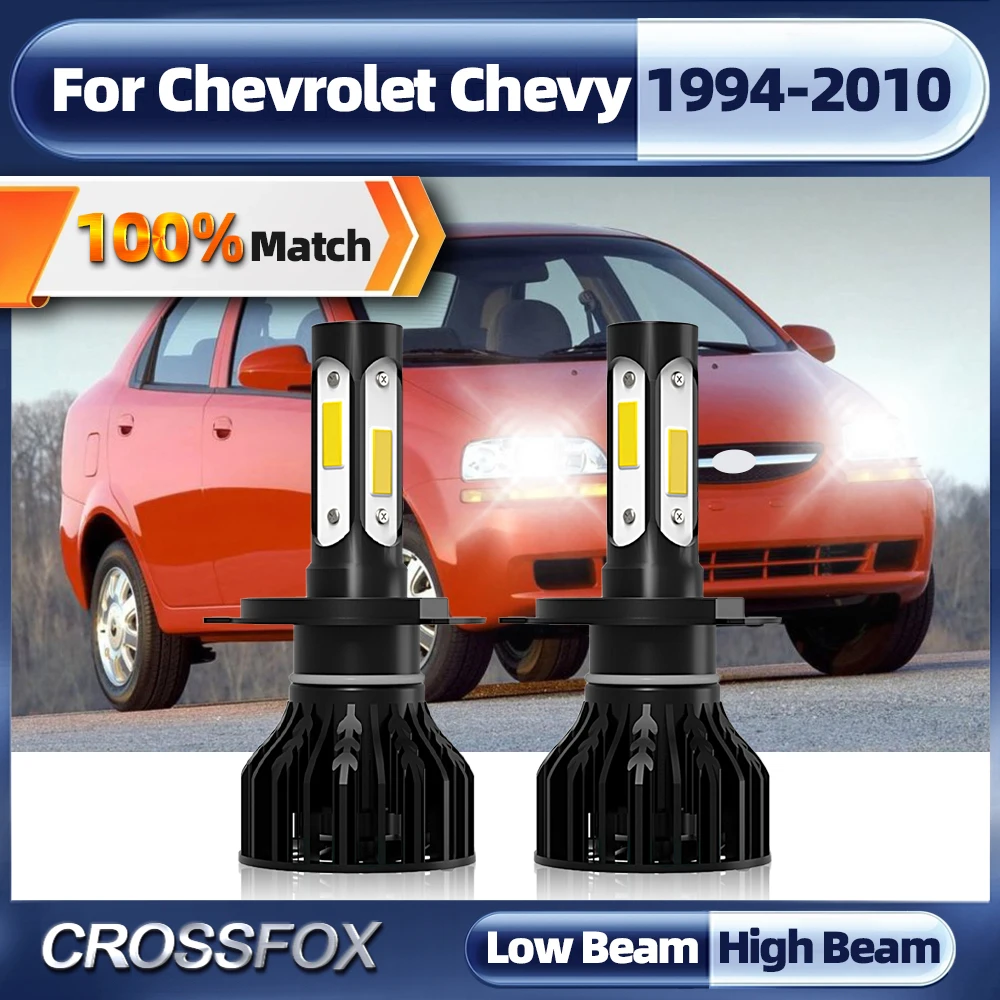 H4 Canbus Led Headlights 20000LM High Brightness Car Lights Bulbs For Chevrolet Chevy 1994-2004 2005 2006 2007 2008 2009 2010
H4 Canbus Led Headlights 20000LM High Brightness Car Lights Bulbs For Chevrolet Chevy 1994-2004 2005 2006 2007 2008 2009 2010