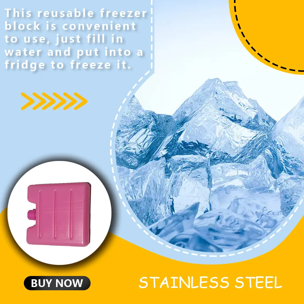 High Quality 1PC Mini ABS Reusable Freezer Cool Block Ice Pack Outdoor Picnic Travel Lunch Box Cooler Ice Box
High Quality 1PC Mini ABS Reusable Freezer Cool Block Ice Pack Outdoor Picnic Travel Lunch Box Cooler Ice Box
