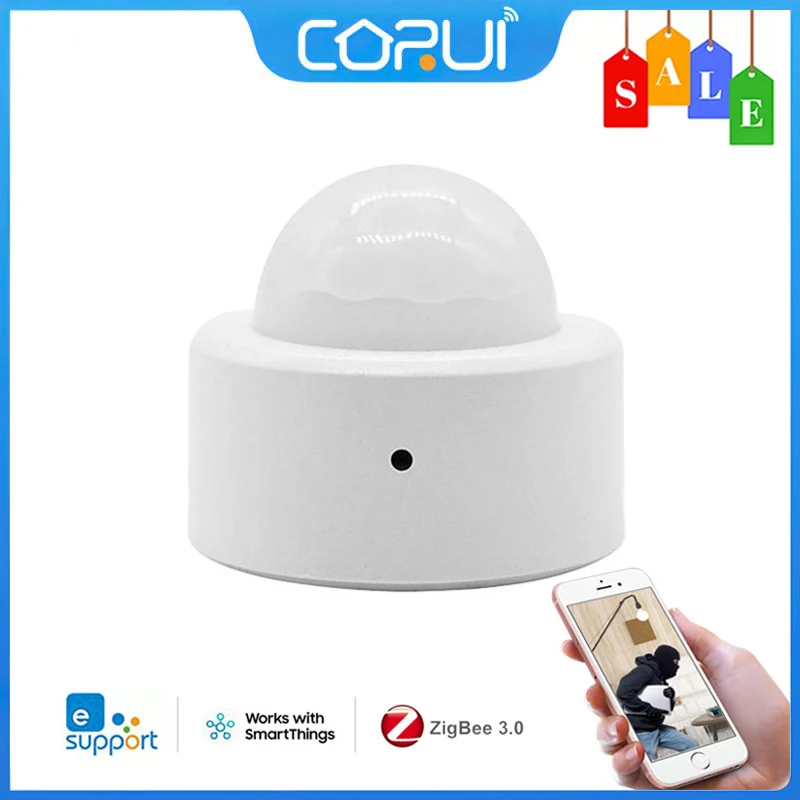 EWeLink Zigbee3.0 Human Body Sensor Wireless Smart Body Movement Mini PIR Motion Sensor Use With Gateway
EWeLink Zigbee3.0 Human Body Sensor Wireless Smart Body Movement Mini PIR Motion Sensor Use With Gateway