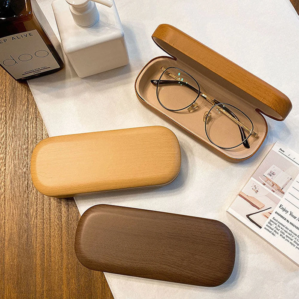 1Pc Vintage Wood Grain Metal Glasses Box Women Men Portable Hard Leather Waterproof Reading Glasses Sunglasses Case Eyeglass Box
1Pc Vintage Wood Grain Metal Glasses Box Women Men Portable Hard Leather Waterproof Reading Glasses Sunglasses Case Eyeglass Box