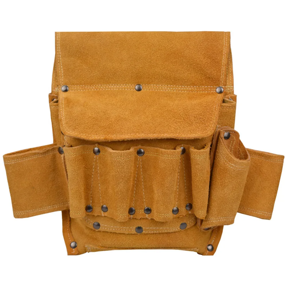 Сумка на пояс электрика, сумка для хранения инструментов, сумка из воловьей кожи, утолщенная износостойкая из чистой воловьей кожи, специальный механический набор инструментов
Сумка на пояс электрика, сумка для хранения инструментов, сумка из воловьей кожи, утолщенная износостойкая из чистой воловьей кожи, специальный механический набор инструментов