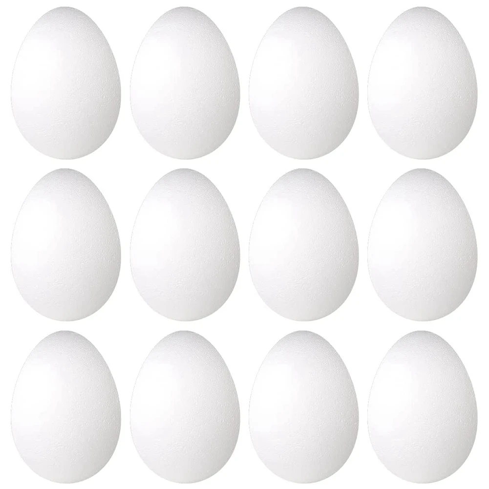 12 Pack 3 Inch Easter Foam Egg White Styrofoam Egg Craft Egg Foam Natural Polystyrene Egg Foam Handmade Egg Ball
12 Pack 3 Inch Easter Foam Egg White Styrofoam Egg Craft Egg Foam Natural Polystyrene Egg Foam Handmade Egg Ball