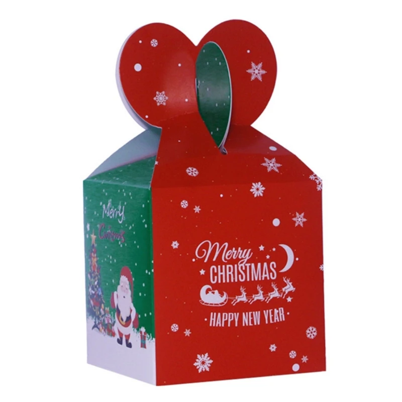 Christmas Gift Boxes 10Pcs Christmas Candy Gift Treat Bags for Xmas Party Supplies Durable Paper Box Easy to Assemble
Christmas Gift Boxes 10Pcs Christmas Candy Gift Treat Bags for Xmas Party Supplies Durable Paper Box Easy to Assemble