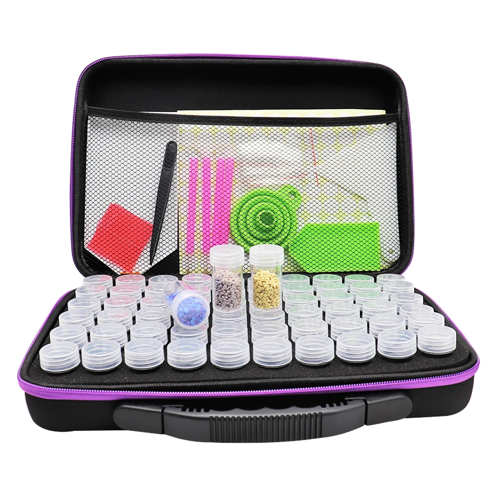 60 Cells DIY Diamond Painting Accessories Tool Funnel Tweezers Kit Storage Mosaic Container Bag Kit Storage Organizer
60 Cells DIY Diamond Painting Accessories Tool Funnel Tweezers Kit Storage Mosaic Container Bag Kit Storage Organizer