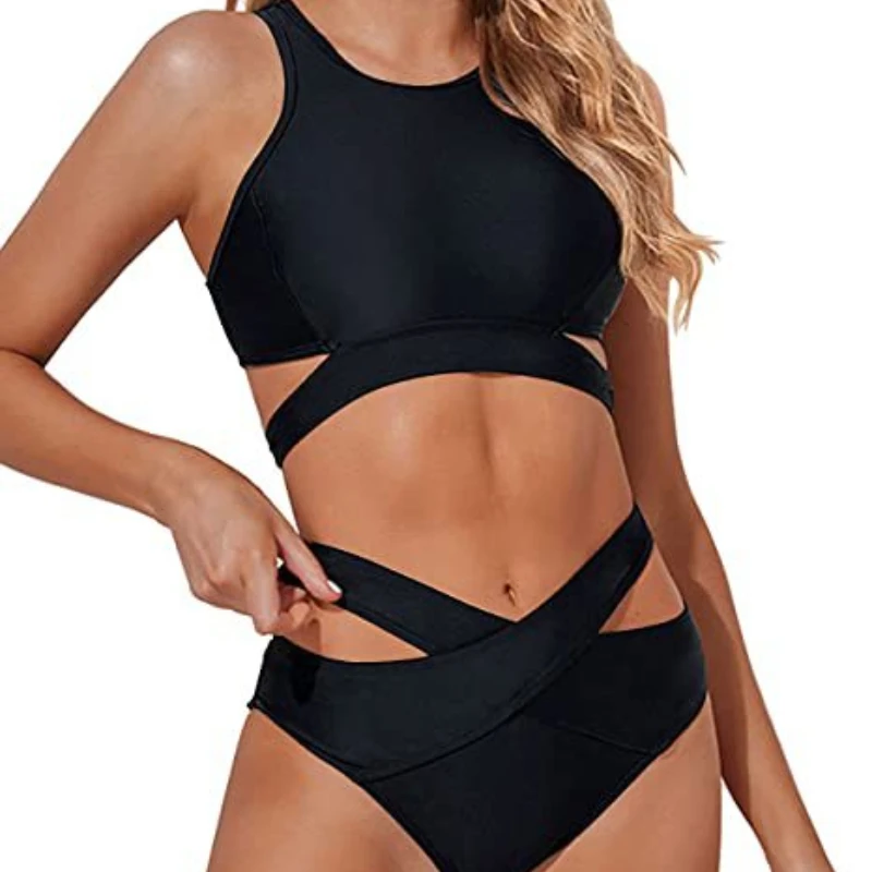 2022 New Explosive European and American Split Swimsuit Ladies Bikini Conservative Swimsuit Women
2022 New Explosive European and American Split Swimsuit Ladies Bikini Conservative Swimsuit Women