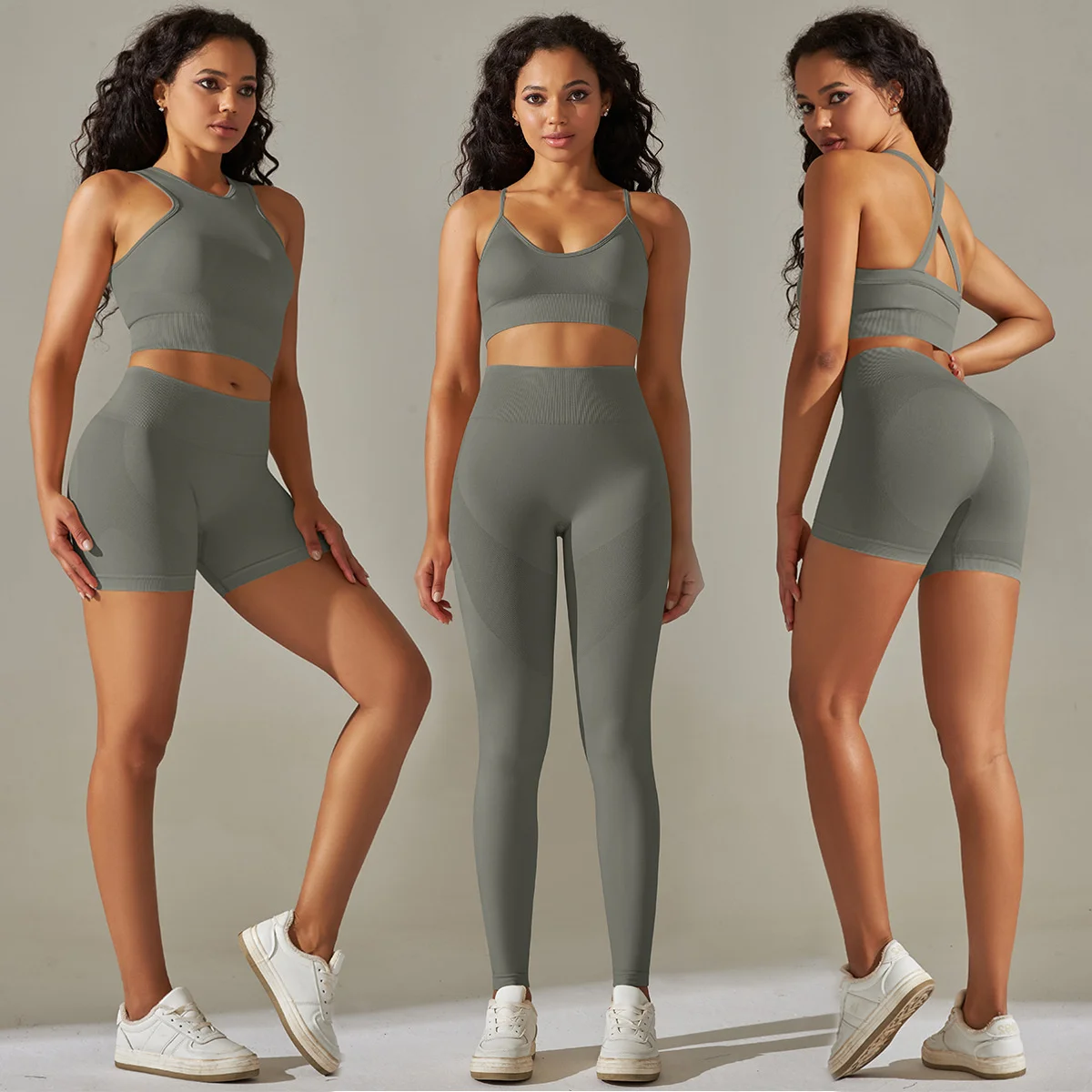 New Seamless Back Cross Shoulder Sports Tank Top Bra Set Running Fitness Yoga Pants
New Seamless Back Cross Shoulder Sports Tank Top Bra Set Running Fitness Yoga Pants