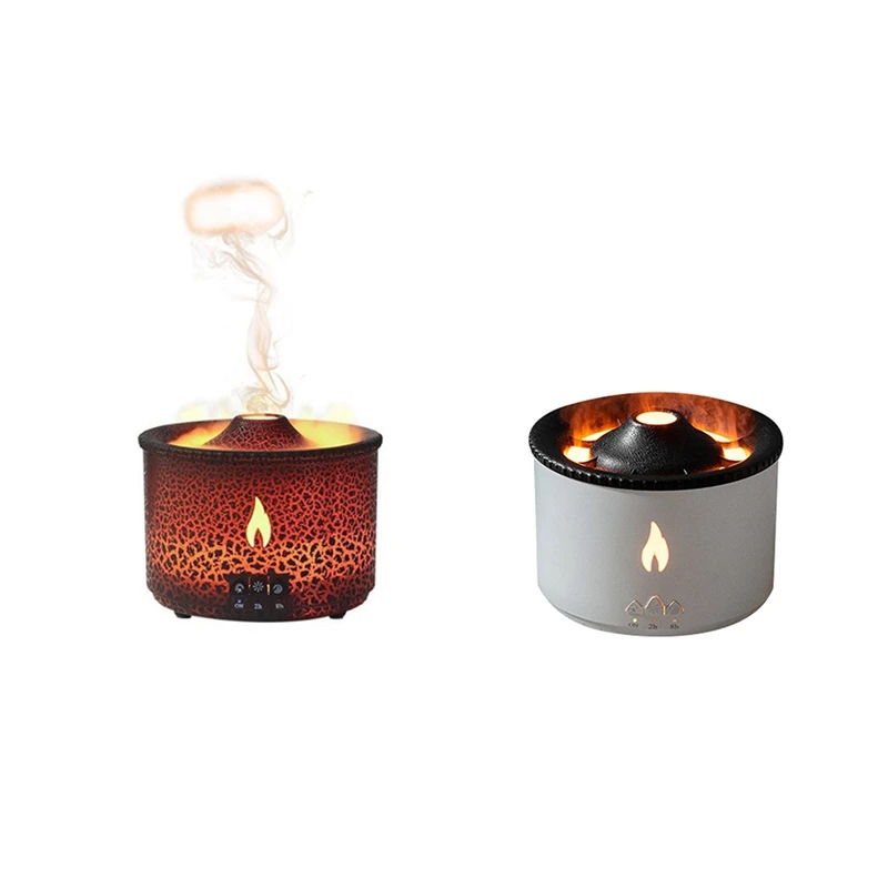 Flame Aroma Diffuser Desktop Aroma Diffuser Essential Oil Humidifier Automatic Sprayer Home Fragrance 360ML EU Plug
Flame Aroma Diffuser Desktop Aroma Diffuser Essential Oil Humidifier Automatic Sprayer Home Fragrance 360ML EU Plug