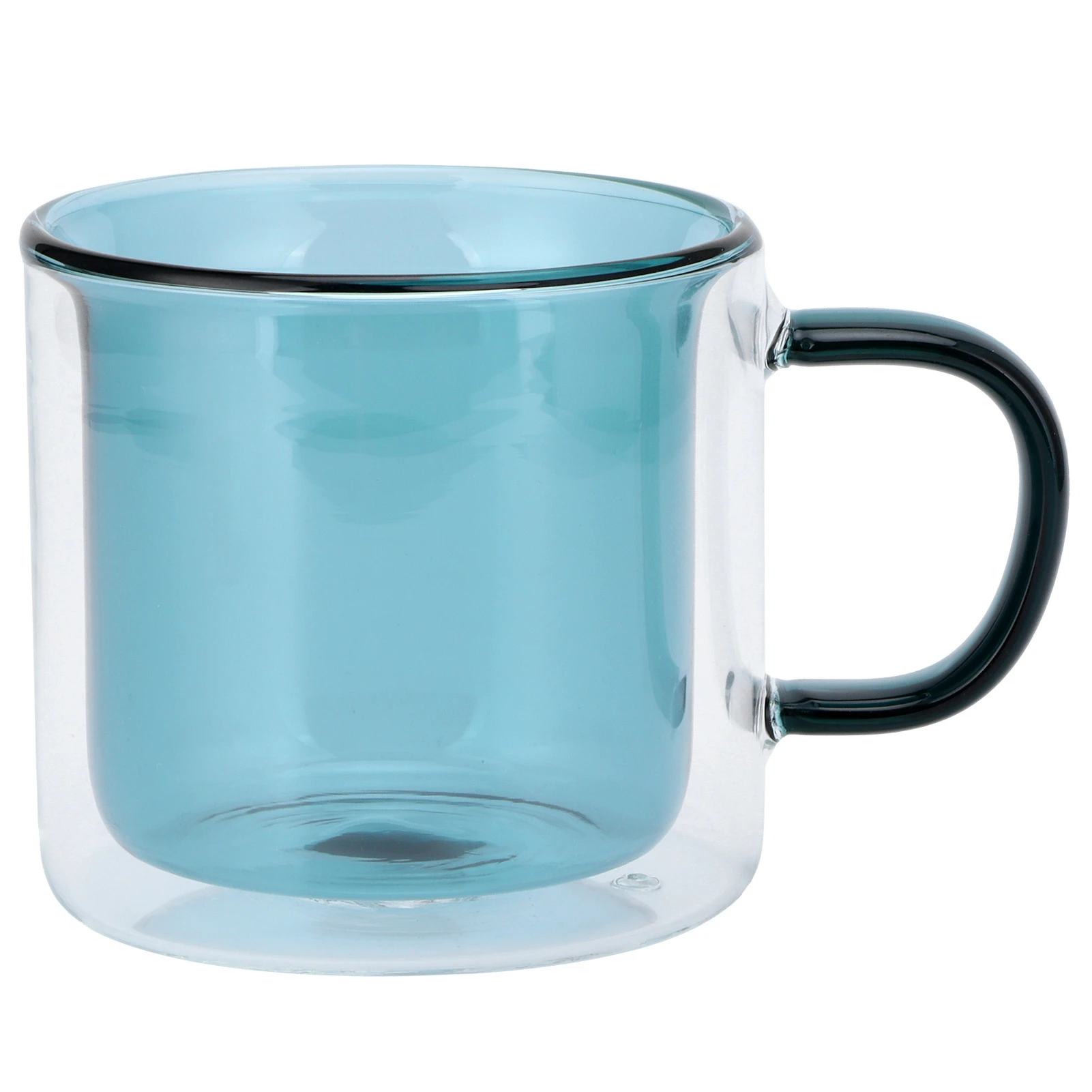 250ml Double‑Layer Mug Heat‑Resistant Cylindrical Transparent Cup for Milk Coffee HomeLight Green 
250ml Double‑Layer Mug Heat‑Resistant Cylindrical Transparent Cup for Milk Coffee HomeLight Green
