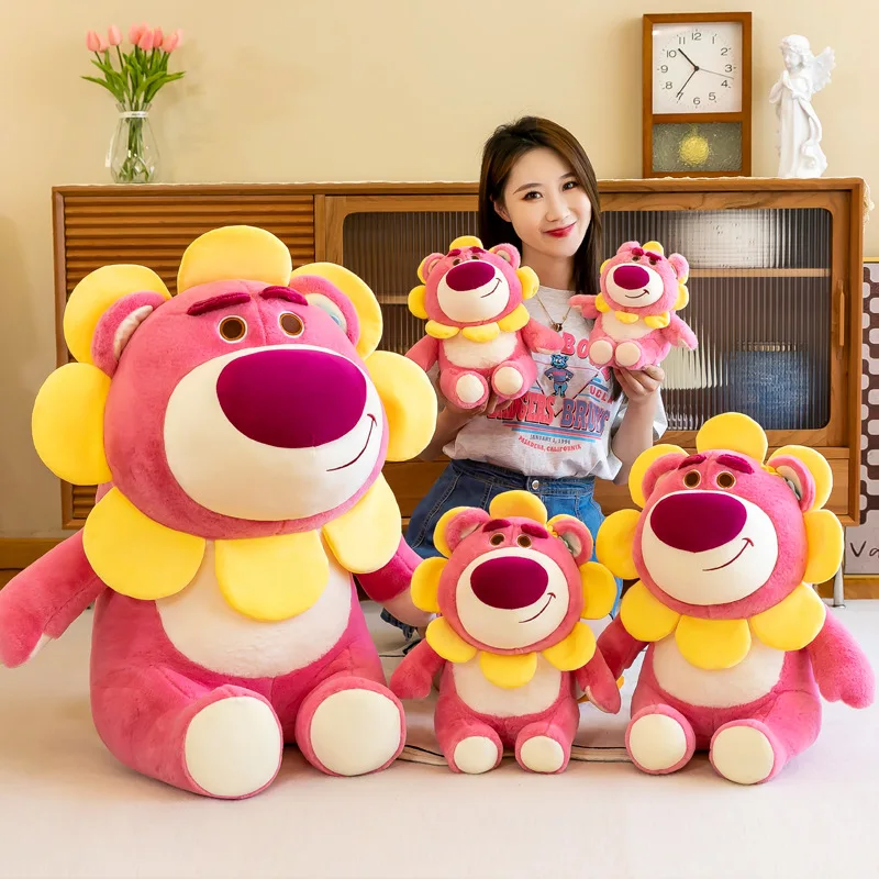 Flowers Strawberry Bear Plush Toy Bear Big Sunflower Plush Doll Valentine's Day Children Birthday Gift Stuffed Animals Pillow
Flowers Strawberry Bear Plush Toy Bear Big Sunflower Plush Doll Valentine's Day Children Birthday Gift Stuffed Animals Pillow