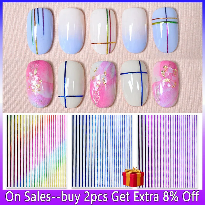 Sticker Nail Art Charms Accesorios Designer Supplies Pegatinas Decorations Autocollant Spulletjes Luminous Fluorescent Lines
Sticker Nail Art Charms Accesorios Designer Supplies Pegatinas Decorations Autocollant Spulletjes Luminous Fluorescent Lines