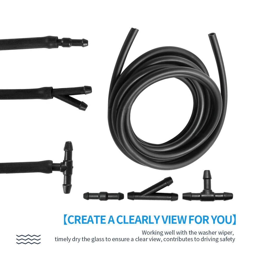 Car Windshield Washer Hose Connector Kit T-Piece Tube Pipe Splitter Connector Windshield Jet Spray Wiper Nozzle
Car Windshield Washer Hose Connector Kit T-Piece Tube Pipe Splitter Connector Windshield Jet Spray Wiper Nozzle