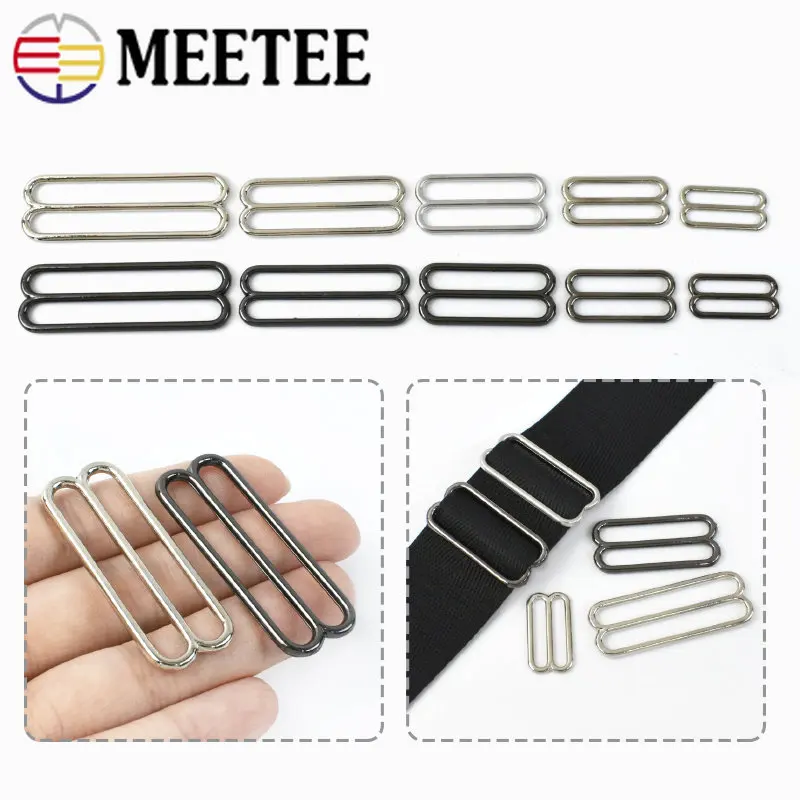5/10Pcs 20-50mm Metal Tri-Glide Slider Ring Buckle Bra Bikini Adjuster Loop Clasp Bag Strap Belt Hook Garment Sewing Accessories
5/10Pcs 20-50mm Metal Tri-Glide Slider Ring Buckle Bra Bikini Adjuster Loop Clasp Bag Strap Belt Hook Garment Sewing Accessories