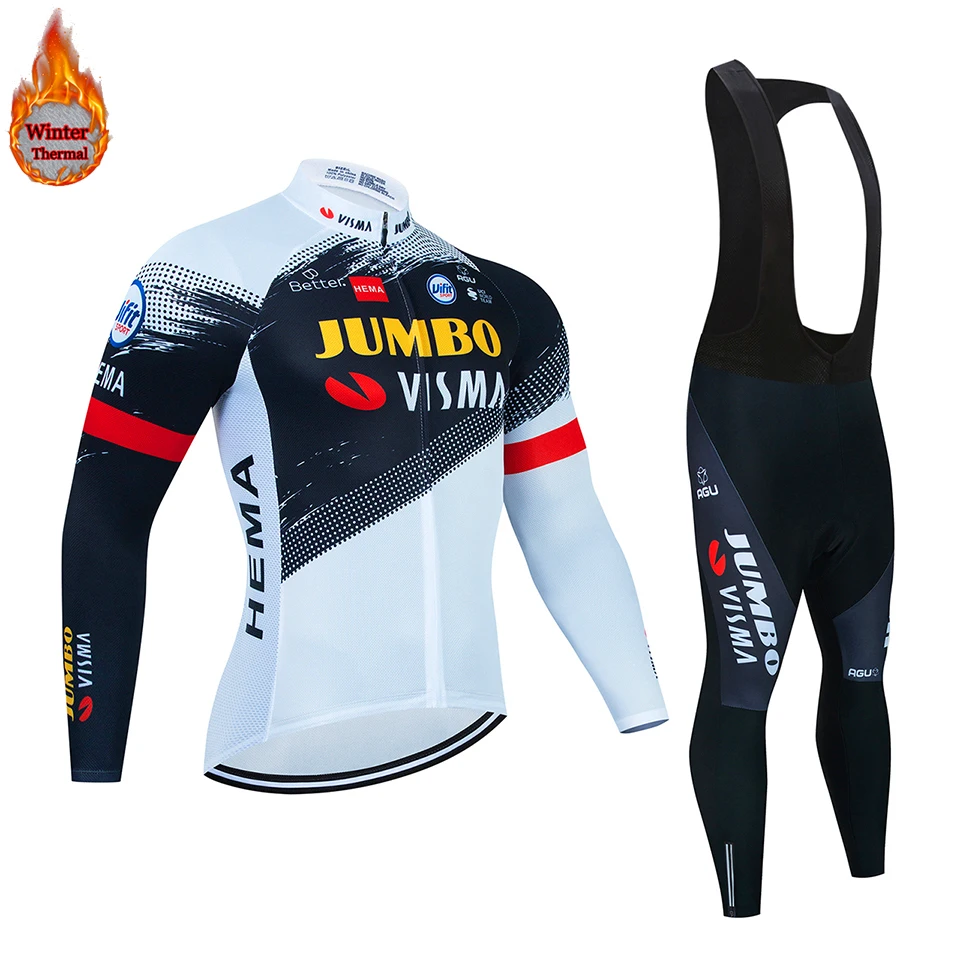 2023 JUMBO Winter Cycling Clothing Long Sleeve Thermal Fleece Bicycle Jersey Set MTB Warm Bike Jersey Set Ropa Ciclismo Hombre
2023 JUMBO Winter Cycling Clothing Long Sleeve Thermal Fleece Bicycle Jersey Set MTB Warm Bike Jersey Set Ropa Ciclismo Hombre