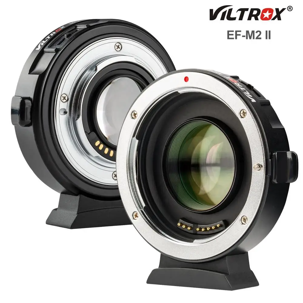 Viltrox EF-M2II 0.71x усилитель скорости, фокусный редуктор, адаптер объектива с автофокусом для объектива Canon EF на M43 Mount Camera GH4 GH5 GF6
Viltrox EF-M2II 0.71x усилитель скорости, фокусный редуктор, адаптер объектива с автофокусом для объектива Canon EF на M43 Mount Camera GH4 GH5 GF6