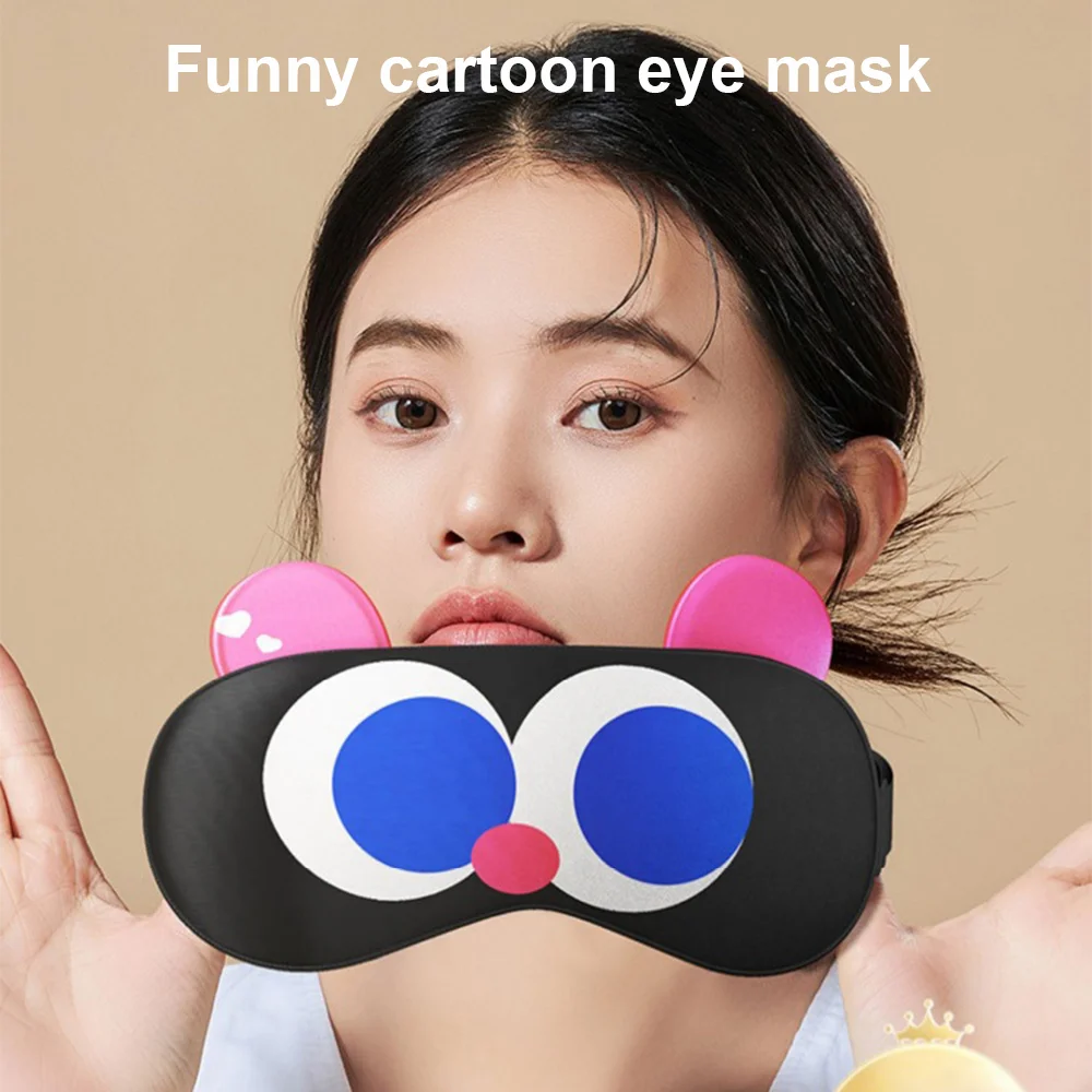 Slik Sleeping Mask Cute Cartoon Animal Sleep Mask Silk Eye Cover For Women Children Eyes Bandage Block Light Dream Relax Travel
Slik Sleeping Mask Cute Cartoon Animal Sleep Mask Silk Eye Cover For Women Children Eyes Bandage Block Light Dream Relax Travel