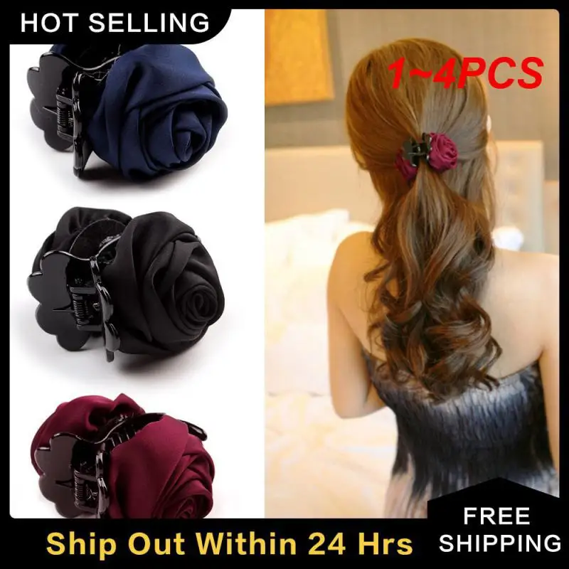 1~4PCS Fashion Hair Clip Rose Hair Claws Clips Hair Accessories For Women Hairpin Headwear
1~4PCS Fashion Hair Clip Rose Hair Claws Clips Hair Accessories For Women Hairpin Headwear