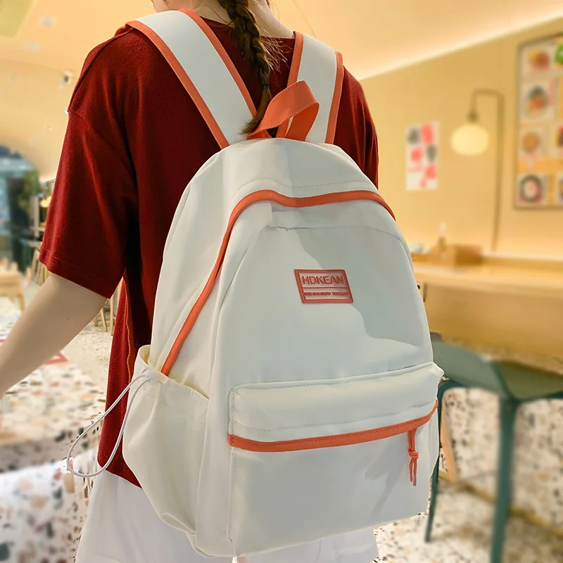 New Girl White Travel Book Backpack Women Leisure School Bag Fashion Lady College Backpack Female Cute Laptop Trendy Student Bag
New Girl White Travel Book Backpack Women Leisure School Bag Fashion Lady College Backpack Female Cute Laptop Trendy Student Bag