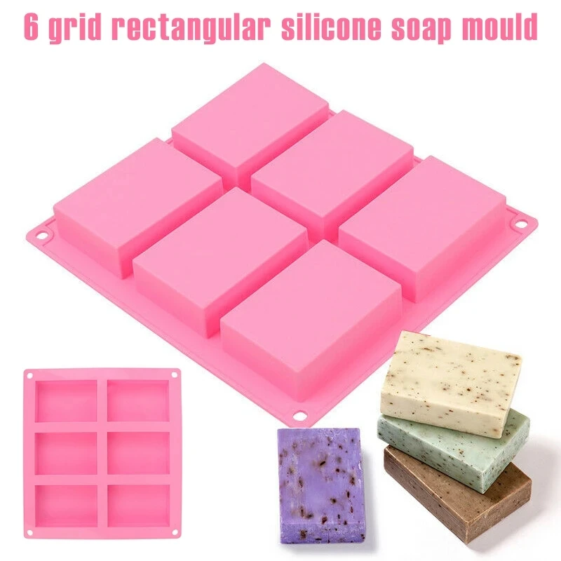 2023 New 6-chamber rectangular square cake silica gel baking mold manual soap mold DIY ice plate jelly cake candy chocolate mold
2023 New 6-chamber rectangular square cake silica gel baking mold manual soap mold DIY ice plate jelly cake candy chocolate mold