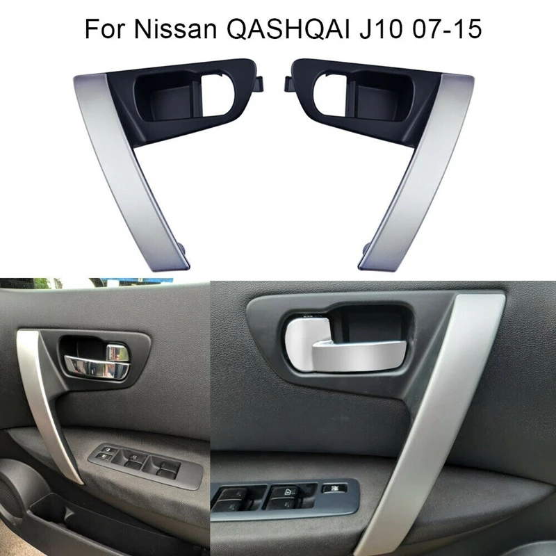 1Pair Car Inside Door Handles Left Right Set Interior Door Handle Cover Trim For Nissan Qashqai J10 2007-2015 80945JE50A
1Pair Car Inside Door Handles Left Right Set Interior Door Handle Cover Trim For Nissan Qashqai J10 2007-2015 80945JE50A