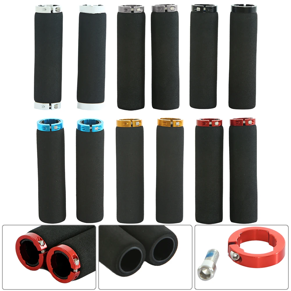 1 Pair Bicycle Handlebar Grips MTB Sponge Grips Anti-Skid Single Lock-On Grips Comfortable Single Lock-on Handle Grips Bicicleta
1 Pair Bicycle Handlebar Grips MTB Sponge Grips Anti-Skid Single Lock-On Grips Comfortable Single Lock-on Handle Grips Bicicleta