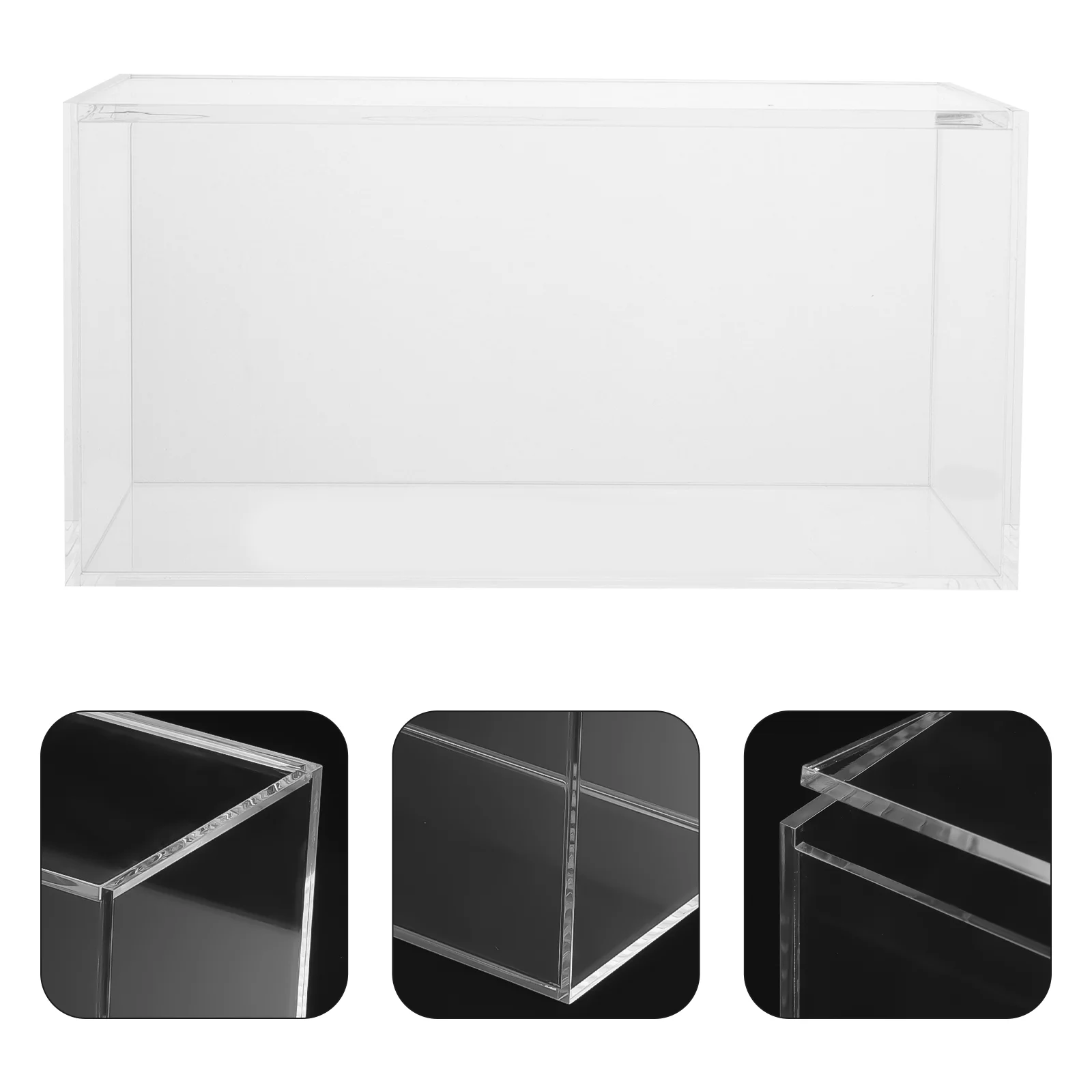 Transparent Display Box Small Storage Case Acrylic Display Box for Figurine Jewelries
Transparent Display Box Small Storage Case Acrylic Display Box for Figurine Jewelries