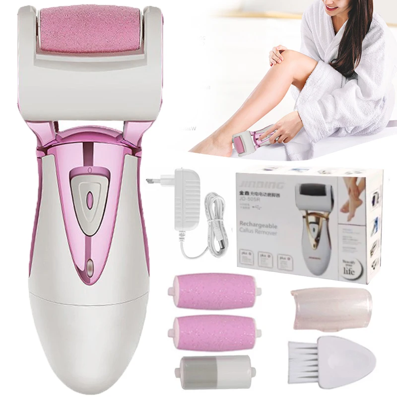 Foot Care Tool with 4 Rollers Skin Care Feet Dead Dry Skin Remover Electric Foot File Callus Remover for Cracked Heels Cuticles
Foot Care Tool with 4 Rollers Skin Care Feet Dead Dry Skin Remover Electric Foot File Callus Remover for Cracked Heels Cuticles