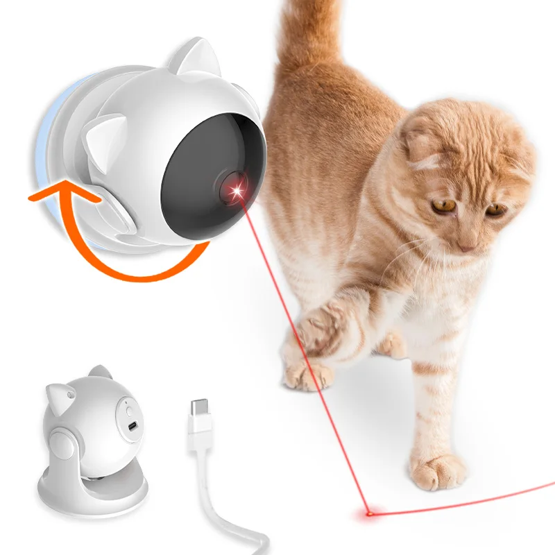 Teaser Cat Laser Toy Interactive Kitten Automatic Toy Smart Game Active For Cats Electric Fun Smart Robot Usb Charging Indoor
Teaser Cat Laser Toy Interactive Kitten Automatic Toy Smart Game Active For Cats Electric Fun Smart Robot Usb Charging Indoor