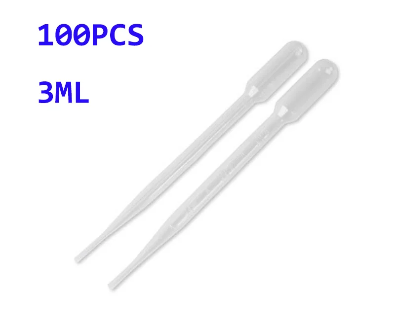 100PCS/Lot 3ML Transparent Pipettes Disposable safe Plastic Eye Dropper Transfer Graduated Pipettes
100PCS/Lot 3ML Transparent Pipettes Disposable safe Plastic Eye Dropper Transfer Graduated Pipettes