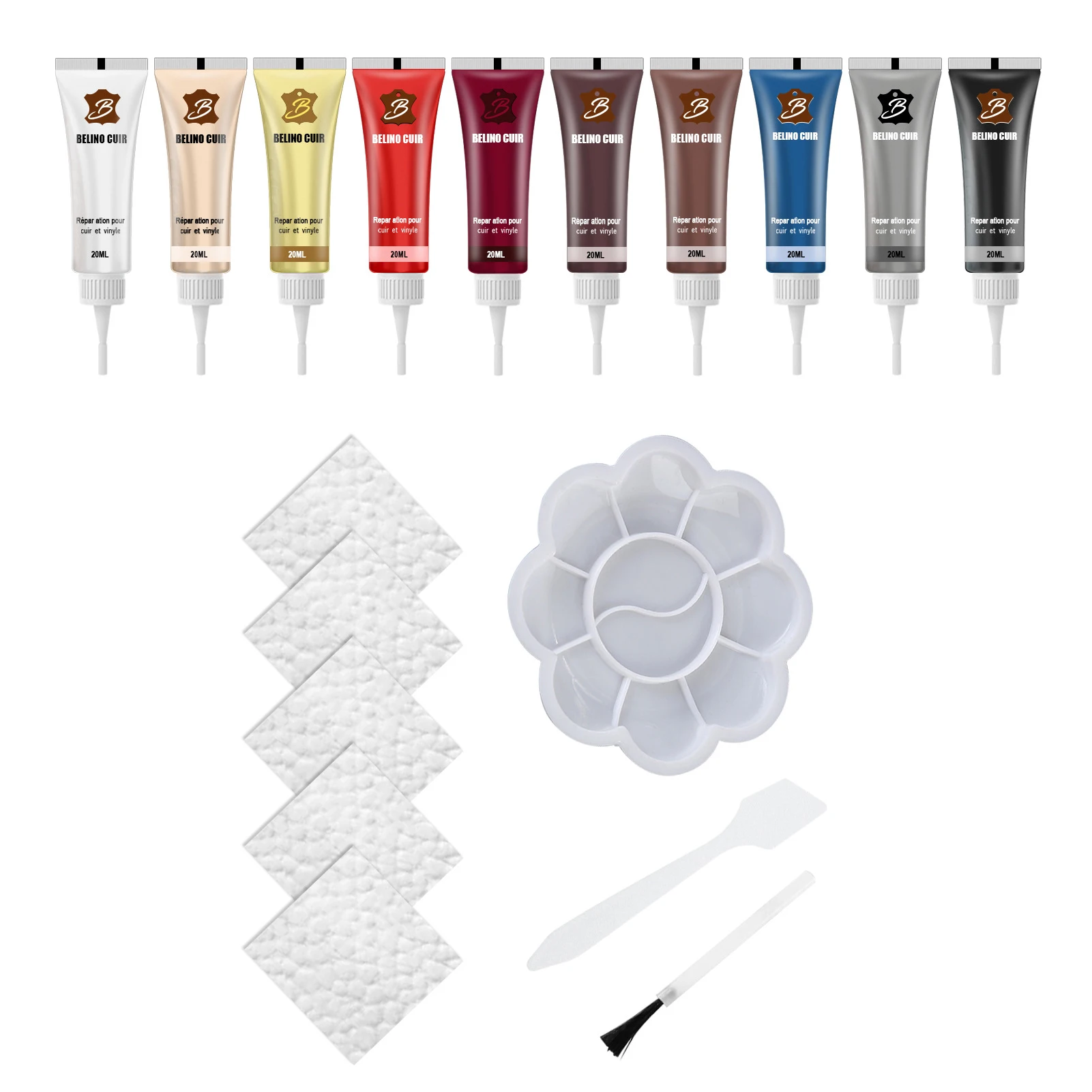 Leather And Vinyl Repair Kit 20ml Vinyl Repair Kit For Furniture Leather Filler Set For Refurbishment Leather Paint Restorer Of
Leather And Vinyl Repair Kit 20ml Vinyl Repair Kit For Furniture Leather Filler Set For Refurbishment Leather Paint Restorer Of