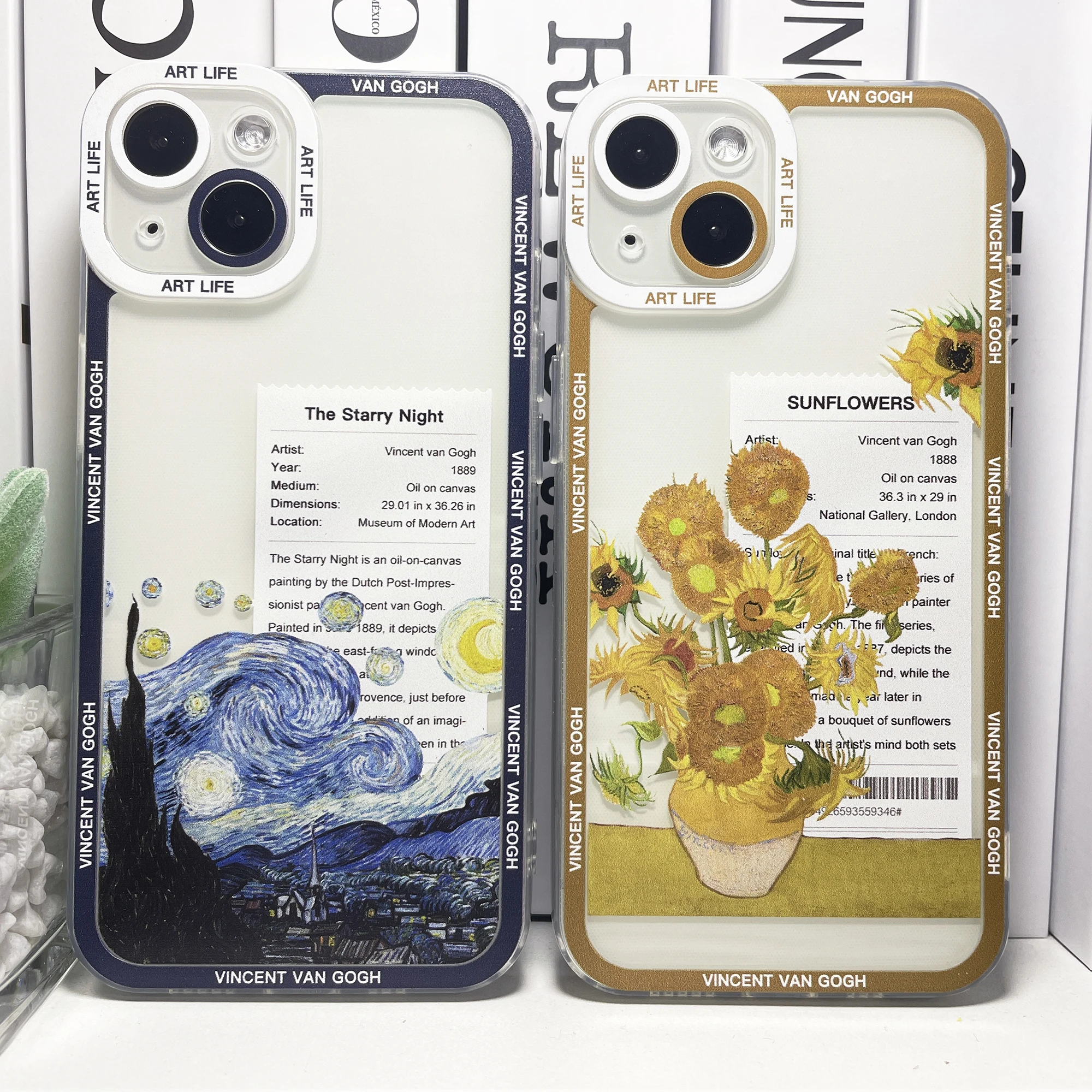 Van Gogh Sunflowers The Starry Night Art Aesthetic Phone Case For iPhone 14 13 12 11 Pro Max Mini XS X XR SE 8 Plus Soft Cover
Van Gogh Sunflowers The Starry Night Art Aesthetic Phone Case For iPhone 14 13 12 11 Pro Max Mini XS X XR SE 8 Plus Soft Cover