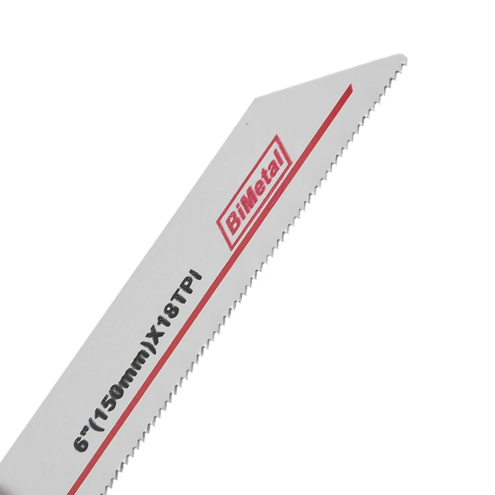 10pcs Reciprocating Saw Blades Set White S922EF 150mm Bi-M Saw Blade Cutter Flexible Cutting Metal Power Cutting Tools
10pcs Reciprocating Saw Blades Set White S922EF 150mm Bi-M Saw Blade Cutter Flexible Cutting Metal Power Cutting Tools