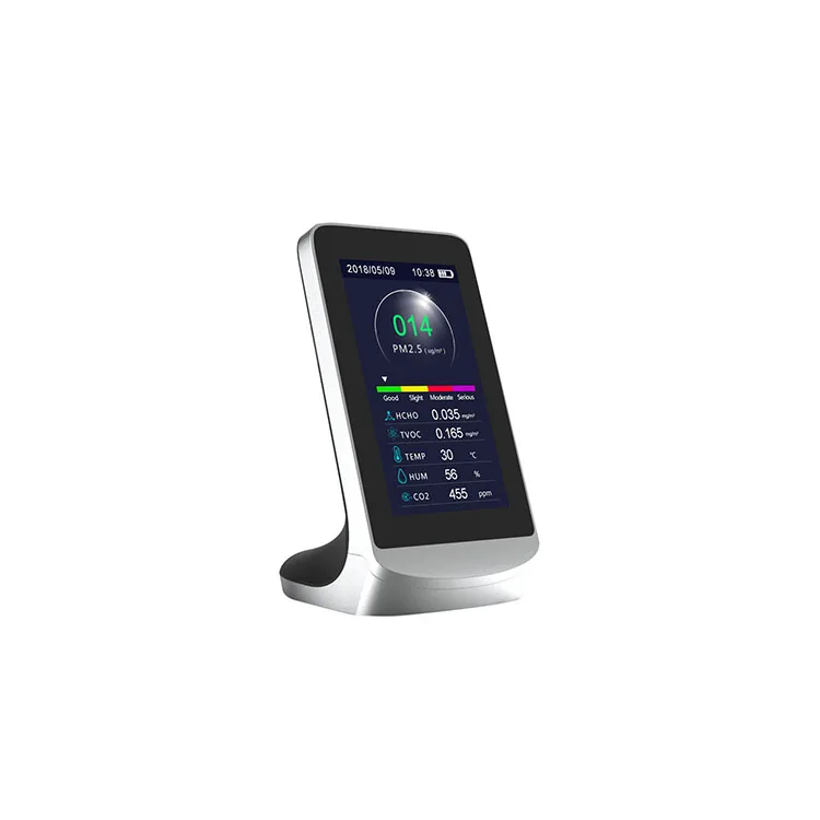 Газоанализаторы PM2.5, портативный внутренний Мини Wi-Fi детектор углекислого газа
Газоанализаторы PM2.5, портативный внутренний Мини Wi-Fi детектор углекислого газа