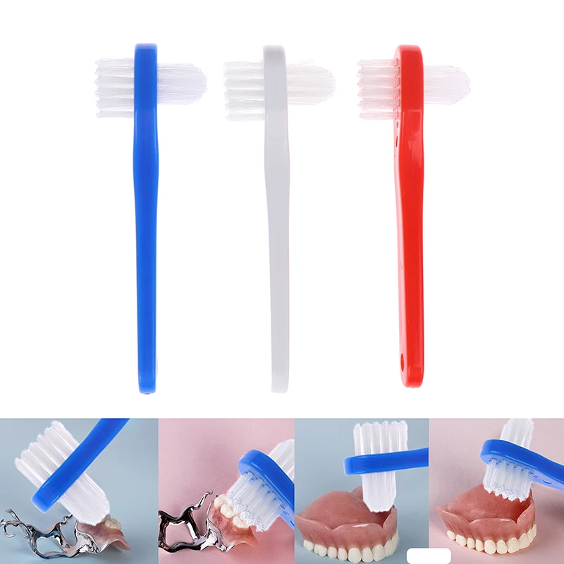 T-shape Denture Dedicated Brush Toothbrush Dual Head False Teeth Brushes Cleaner Adult Student Teeth Whiteing
T-shape Denture Dedicated Brush Toothbrush Dual Head False Teeth Brushes Cleaner Adult Student Teeth Whiteing