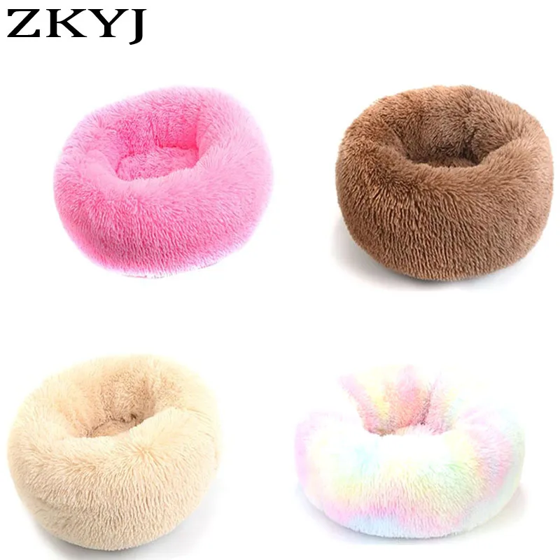 40-100cm Sleep Soft Cat Dog Bed Warm Round Kennel Comfortable Calm Pet Bed Small Medium Large Dog Cushion Mat Washable House
40-100cm Sleep Soft Cat Dog Bed Warm Round Kennel Comfortable Calm Pet Bed Small Medium Large Dog Cushion Mat Washable House