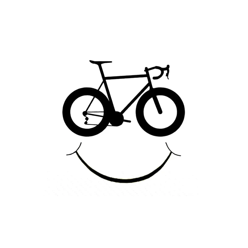 Creative Smile Bike Modeling Personality Car Stickers PVC Auto Window Bumper Waterproof Cover Scratches Quality Decals
Creative Smile Bike Modeling Personality Car Stickers PVC Auto Window Bumper Waterproof Cover Scratches Quality Decals