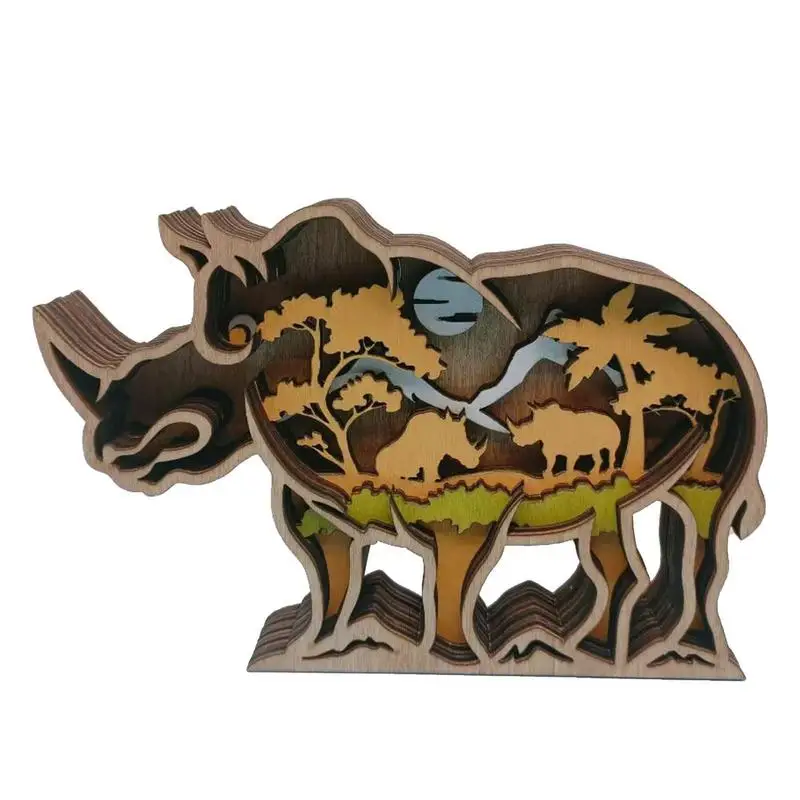 Carved Wood Wall Art Animal Multi-layer Rustic Animal Ornaments Wildlife Accent Wall Hanging Animal Statue Wall Decor Animal Art
Carved Wood Wall Art Animal Multi-layer Rustic Animal Ornaments Wildlife Accent Wall Hanging Animal Statue Wall Decor Animal Art