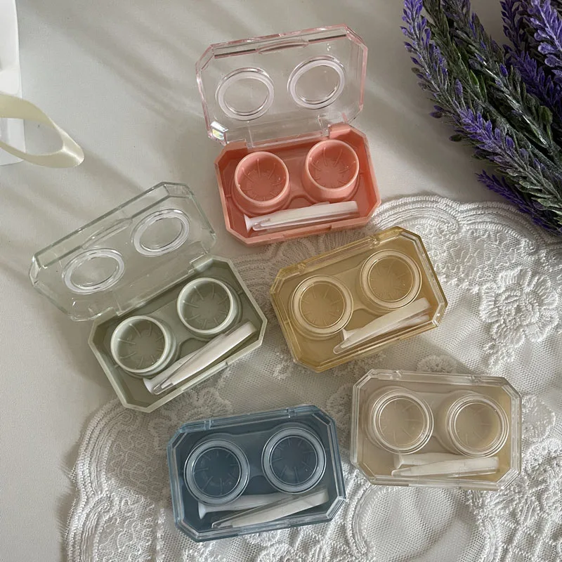 Beauty Contact Lens Box Girl Candy Color Portable Mini Contact Lens Container Box Care Box Mini Transparent Cute Lens Box
Beauty Contact Lens Box Girl Candy Color Portable Mini Contact Lens Container Box Care Box Mini Transparent Cute Lens Box