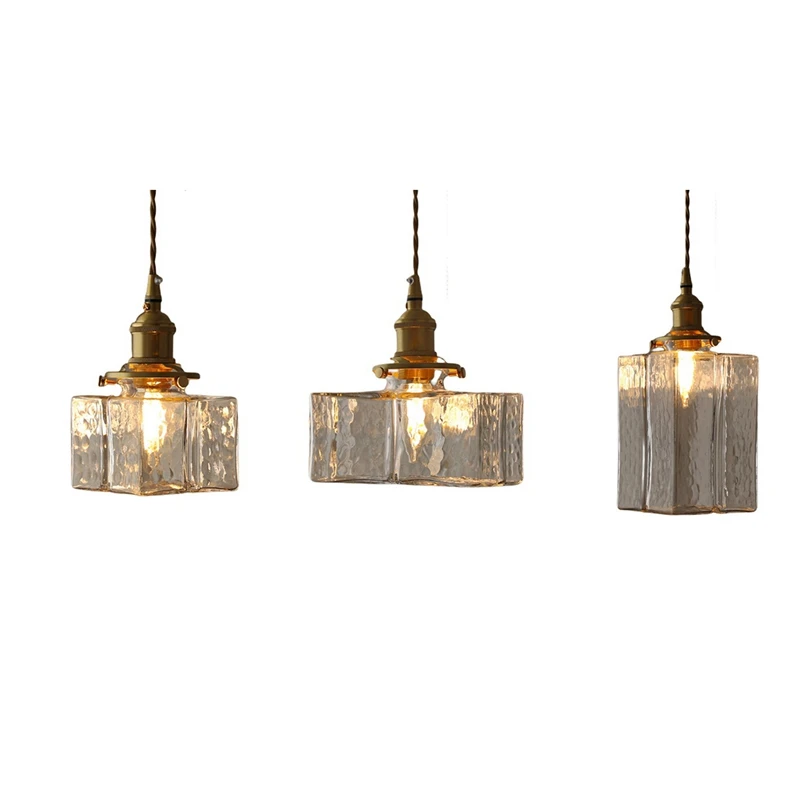 Retro Glass Pendant Lights Nordic Minimalist Bedside Light Luxury Creative Restaurant Balcony Entrance Brass Lamp
Retro Glass Pendant Lights Nordic Minimalist Bedside Light Luxury Creative Restaurant Balcony Entrance Brass Lamp